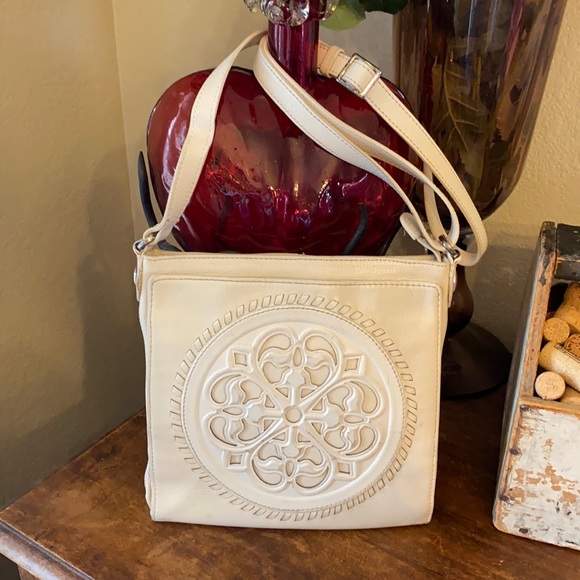 Brighton Handbags - Brighton leather Ferrara crossbody organizer bag